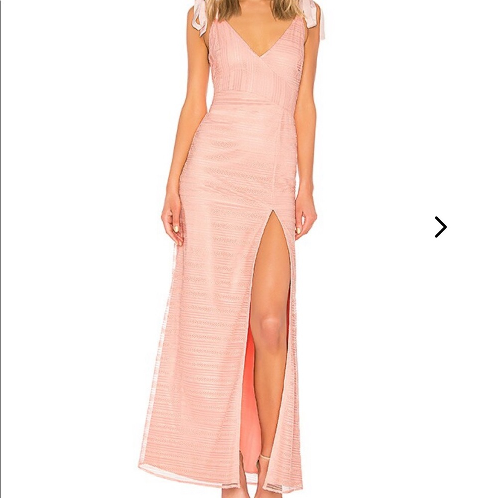Lovers and friends pink formal dress